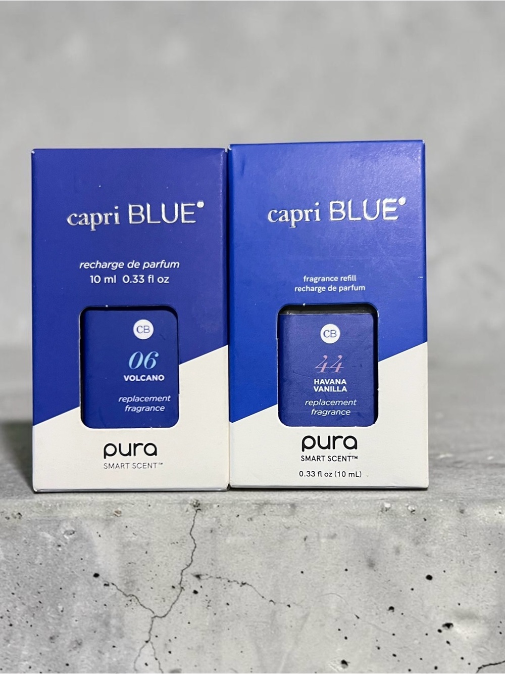 Pura Smart Scent Refill- Capri Blue Volcano & Havana Vanilla